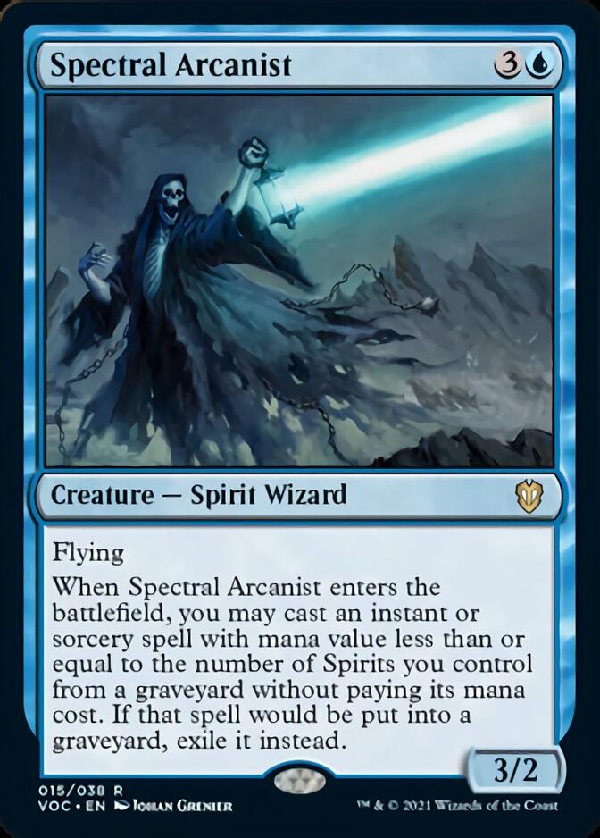 Spectral Arcanist [Innistrad: Crimson Vow Commander]