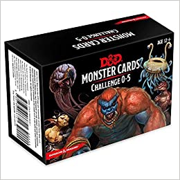 D&D Challenge 0-5 Monster Cards