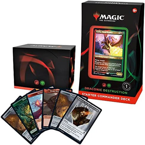 Draconic Destruction Starter Commander Deck