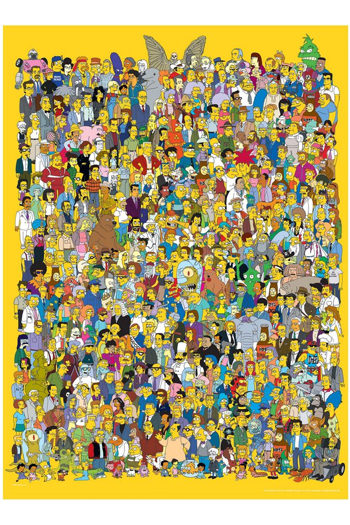 Puzzle 1000: Simpsons