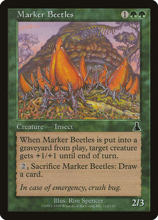 Marker Beetles [Urza's Destiny]