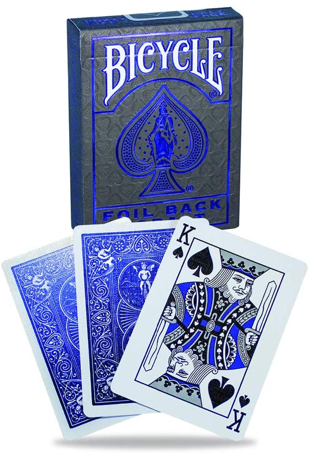 Bicycle Deck Metalluxe Blue