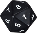 Jumbo Countdown D20 - Black