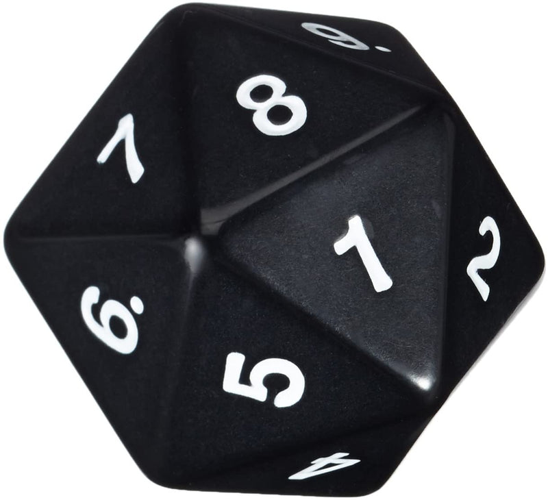 Jumbo Countdown D20 - Black