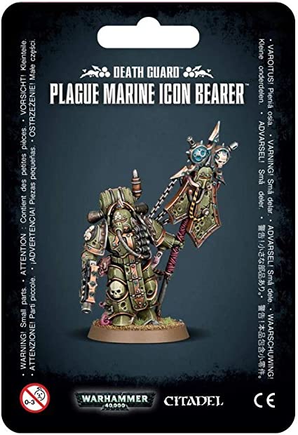 Death Guard Plague Marine Icon Bearer