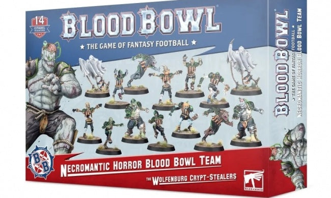 Blood Bowl Necromantic Horror Team Wulfenburg Crypt-Stealers