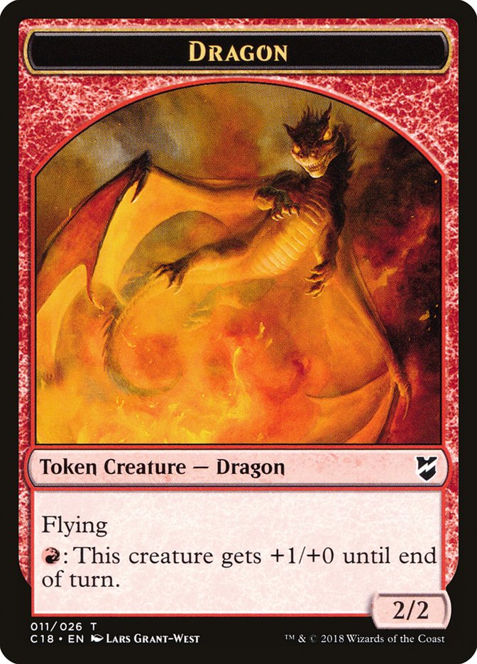 Dragon [Commander 2018 Tokens]
