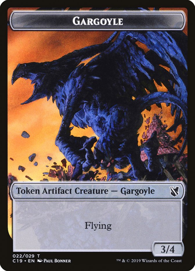 Gargoyle [Commander 2019 Tokens]