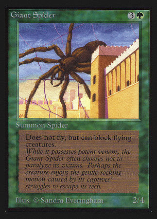 Giant Spider (IE) [Intl. Collectors’ Edition]