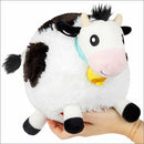 Squishable Black & White Cow 7"