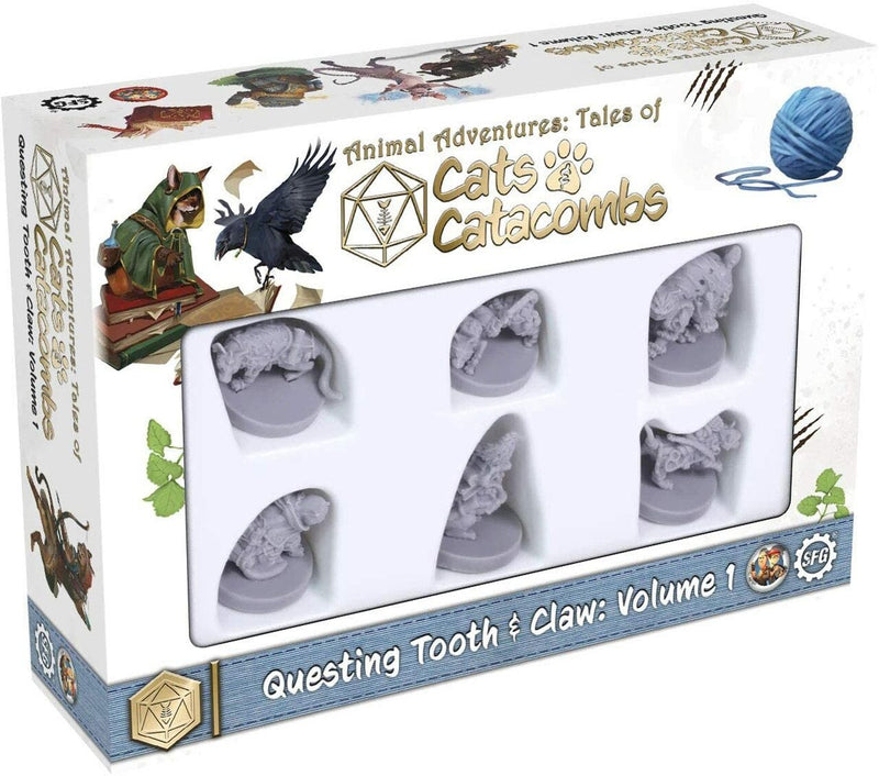 Animal Adventures Cats and Catacombs: Questing Tooth and Claw Volume 1