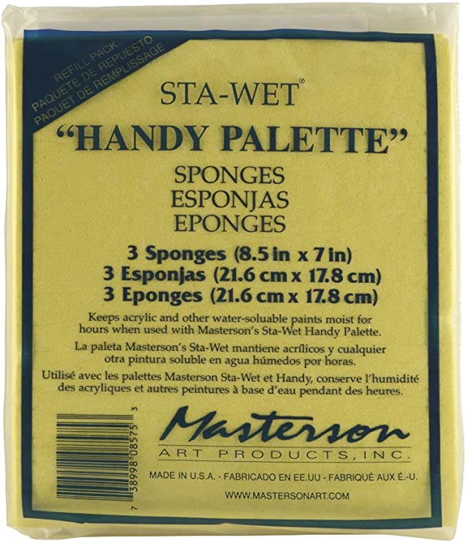 Masterson Sta-Wet Wet Palette Replacement Sponge