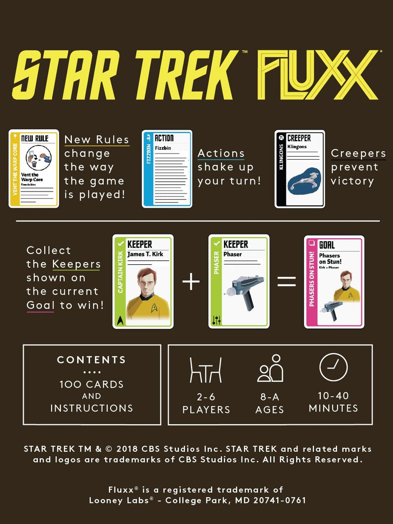 Star Trek Fluxx TOS