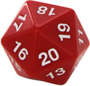 Jumbo Countdown D20 - Red
