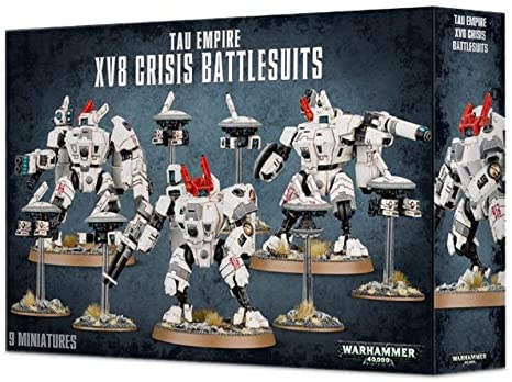 T'au Empire XV8 Crisis Battlesuit Team