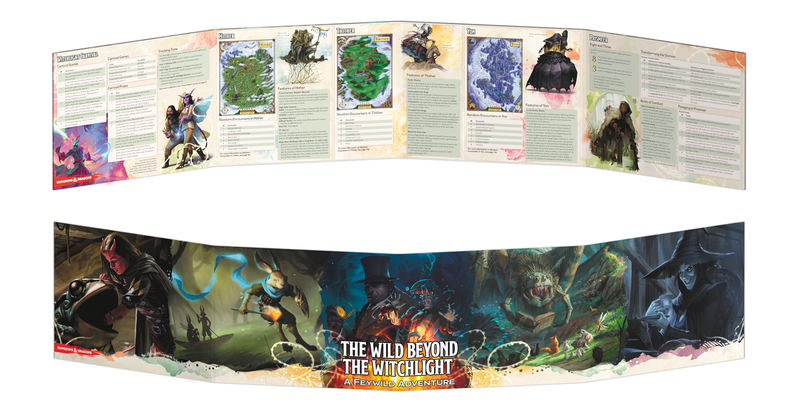 Dungeon Master's Screen The Wild Beyond The Witchlight (D&D Accessories)