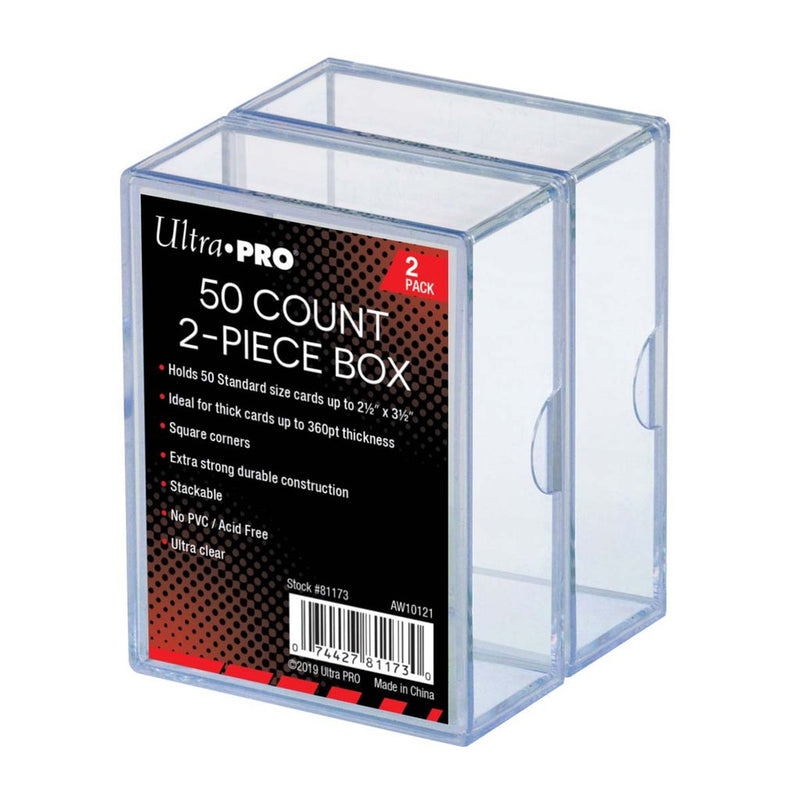 Ultra Pro 50ct 2-Piece Card Box