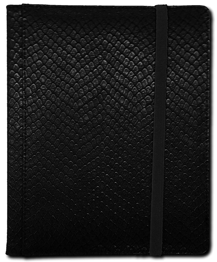 Legion Binder 9 Pocket Dragonhide Black