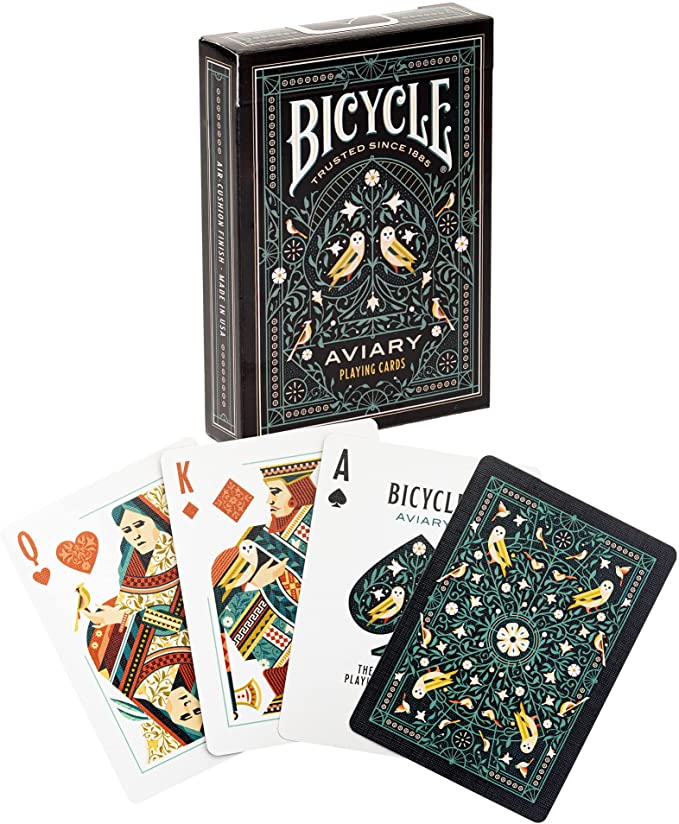 Bicycle Deck Playing Cards Aviary
