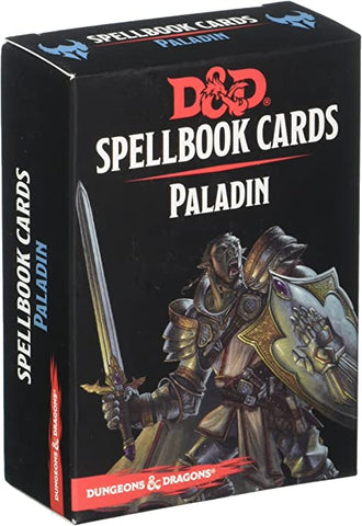 D&D Paladin Spellbook Cards