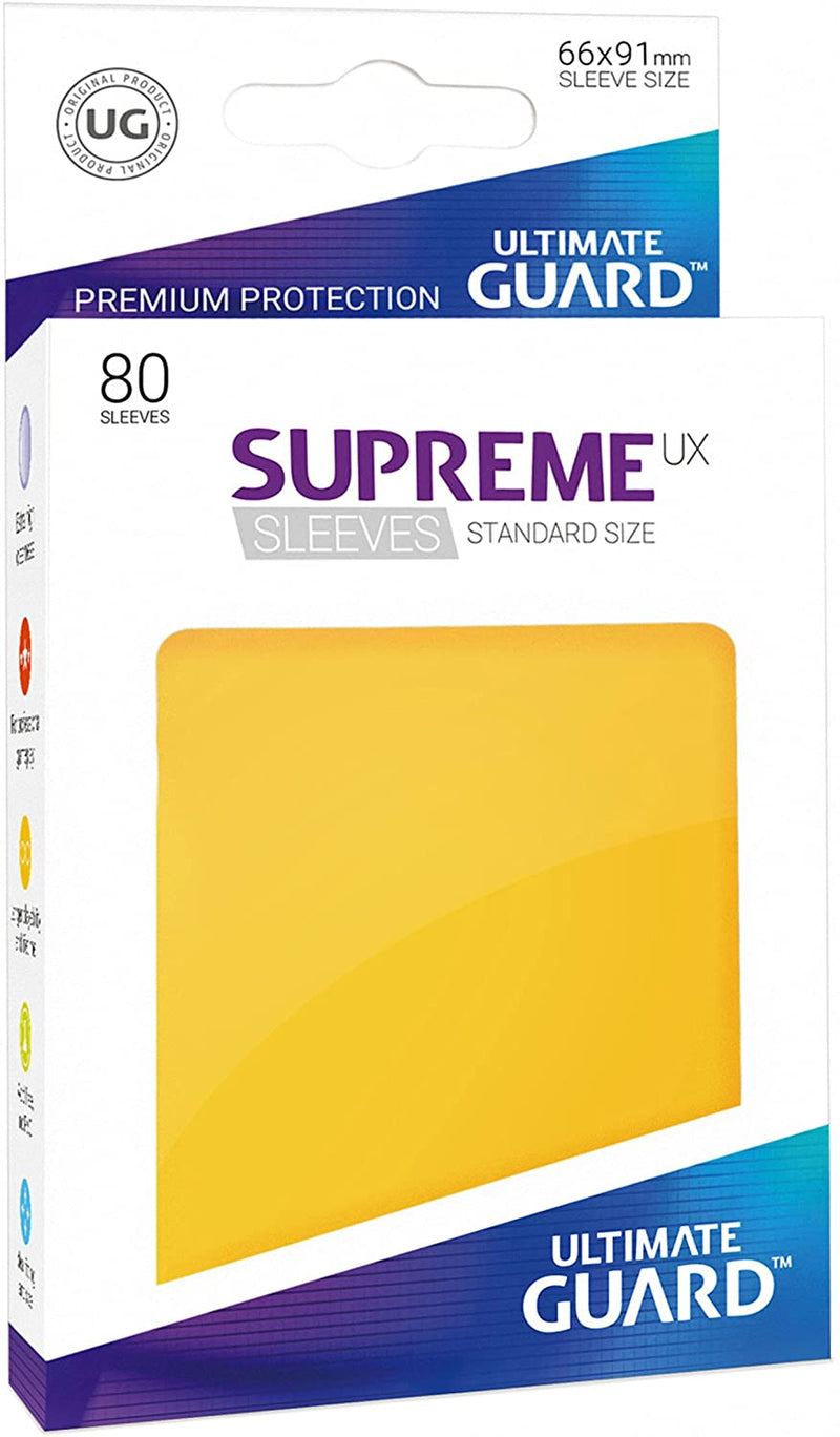 Ultimate Guard Supreme Yellow UX Sleeves