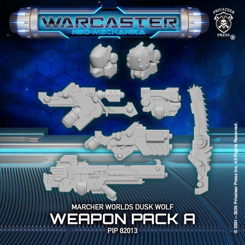 Marcher Worlds Dusk Wolf Weapon Pack Warjack Variant A