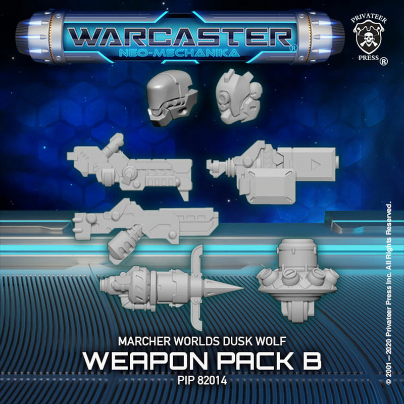 Marcher Worlds Dusk Wolf Weapon Pack Warjack Variant B