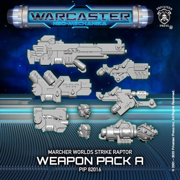 Marcher Worlds Strike Raptor Weapon Pack A Weapon Pack