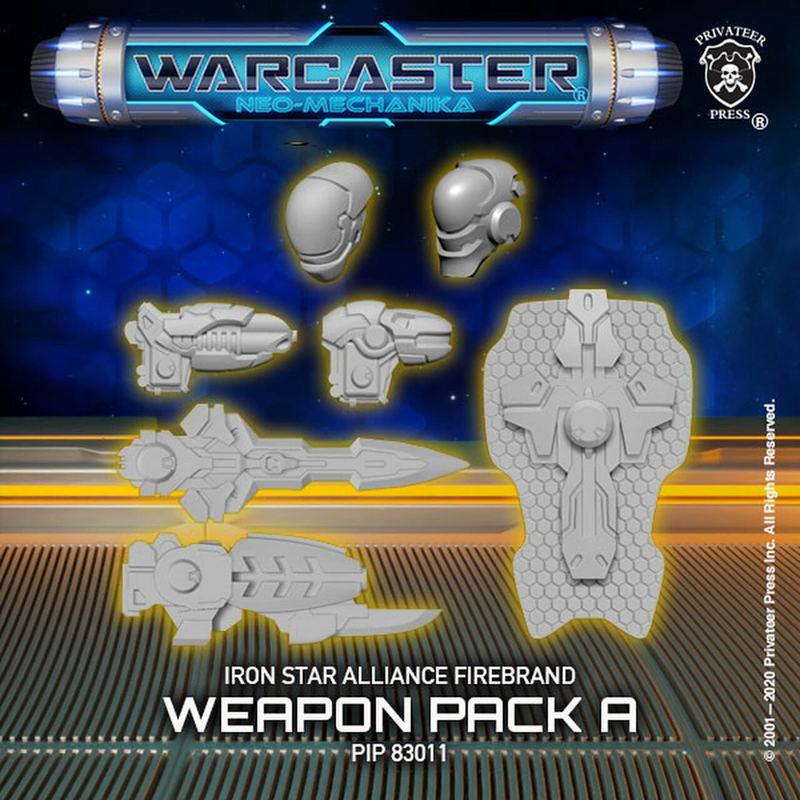 Iron Star Alliance Firebrand Weapon Pack Warjack Variant A