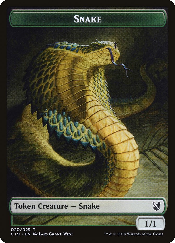 Snake [Commander 2019 Tokens]