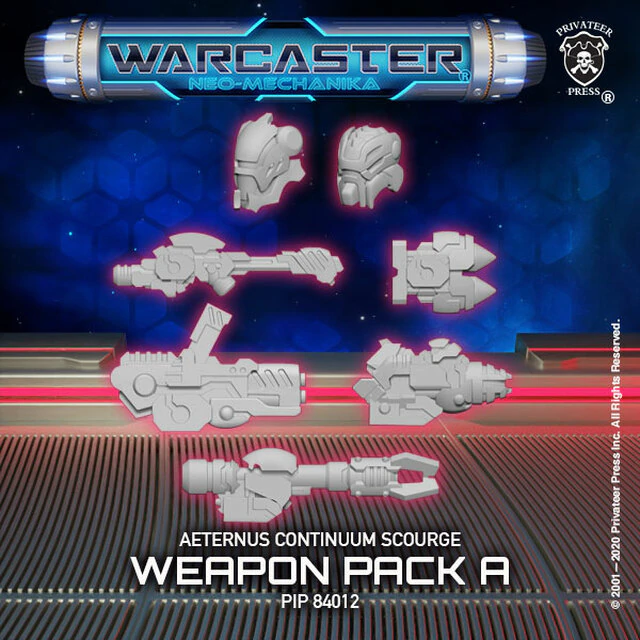 Aeternus Continuum Scourge Weapon Pack Warjack Variant A