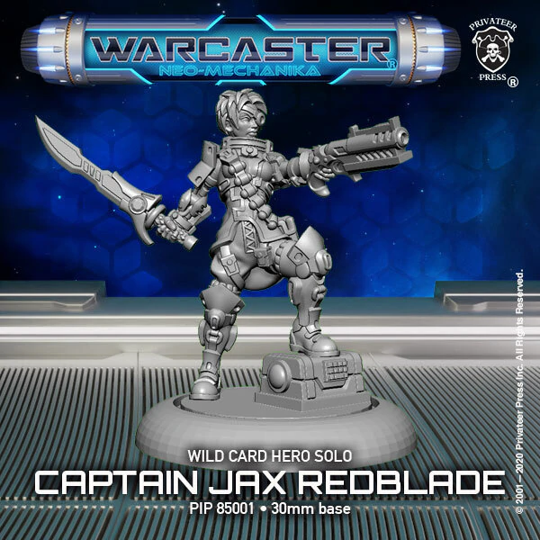 Wild Card Captain Jax Redblade Solo