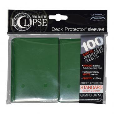 Eclipse Matte Forest Green PRO Standard Sleeves