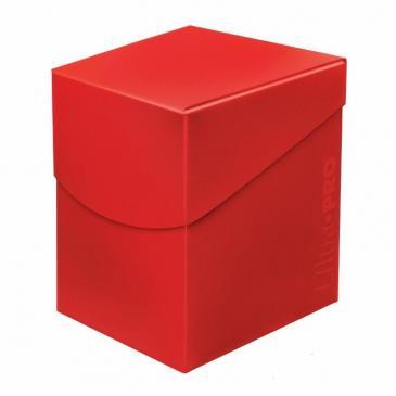 Eclipse Apple Red PRO Deck Box 100+