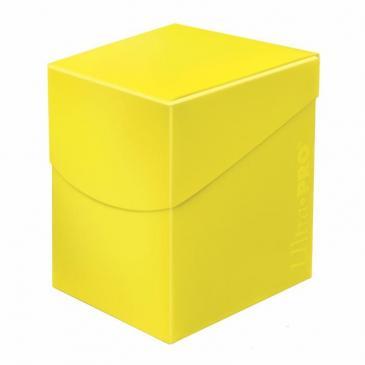 Eclipse Lemon Yellow PRO Deck Box 100+