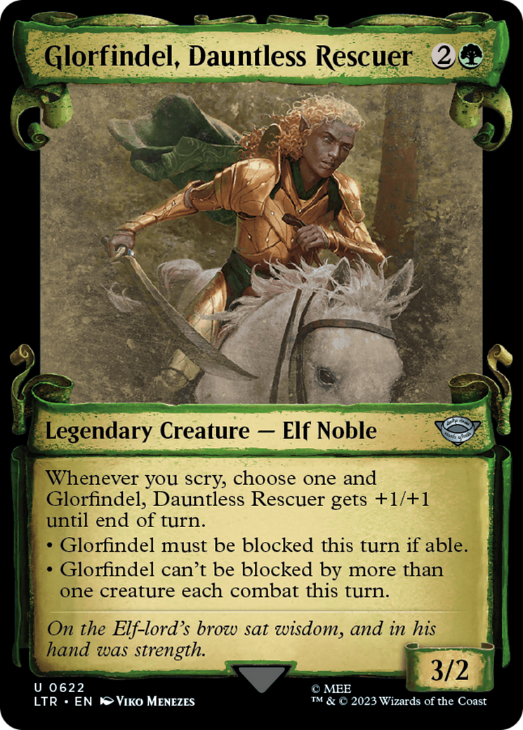 Glorfindel, Dauntless Rescuer [The Lord of the Rings: Tales of Middle-Earth Showcase Scrolls]