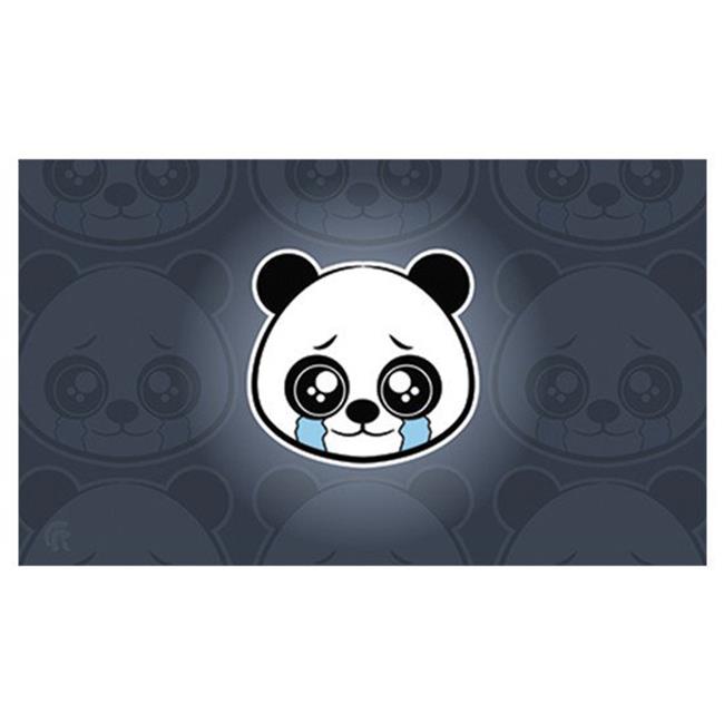 Sad Panda Stitched Edge Playmat