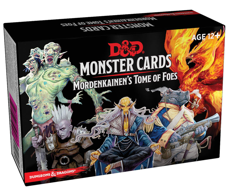 D&D Mordekainen's Tome of Foes Monster Cards