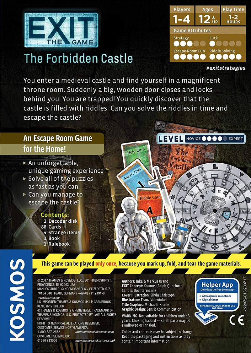 Exit: The Game The Forbidden Castle