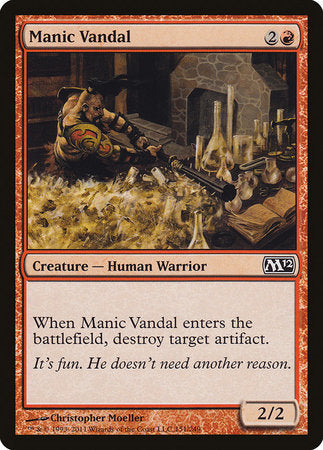 Manic Vandal [Magic 2012]