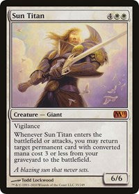 Sun Titan (M11) [Oversize Cards]