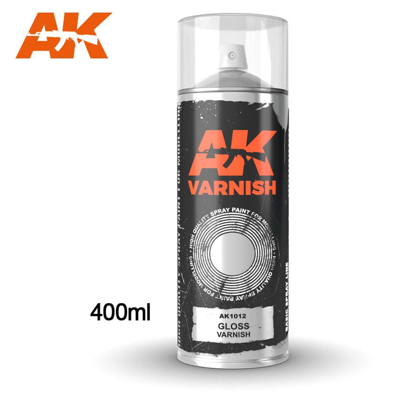 AK Protective Semi-Gloss Varnish Spray 400ml