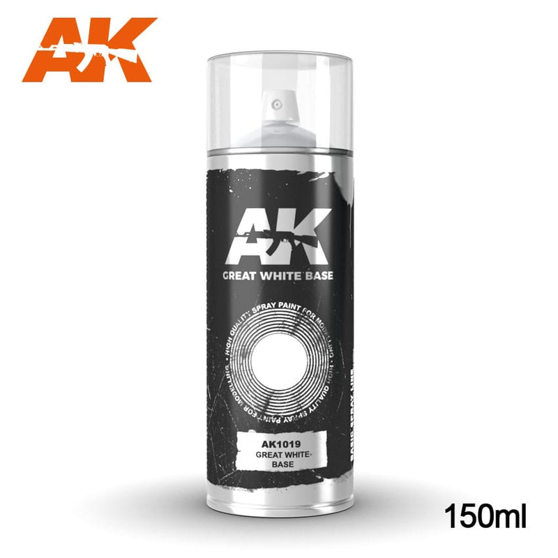 AK Acrylics Great White Base Primer 150ml