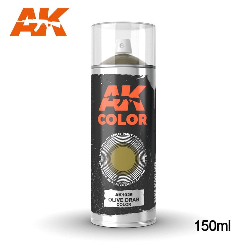 AK Acrylics Olive Drab Primer 150ml