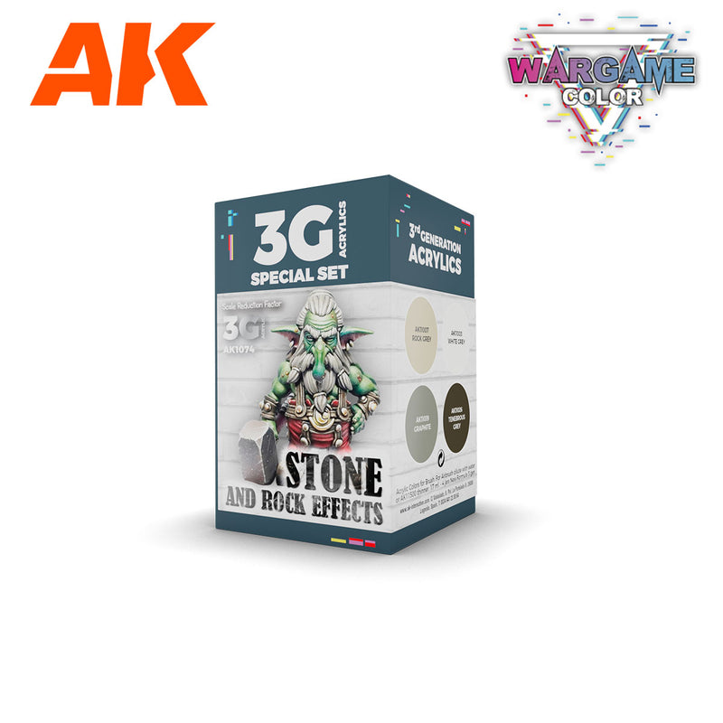 AK Wargame Color Stone And Rock Effects