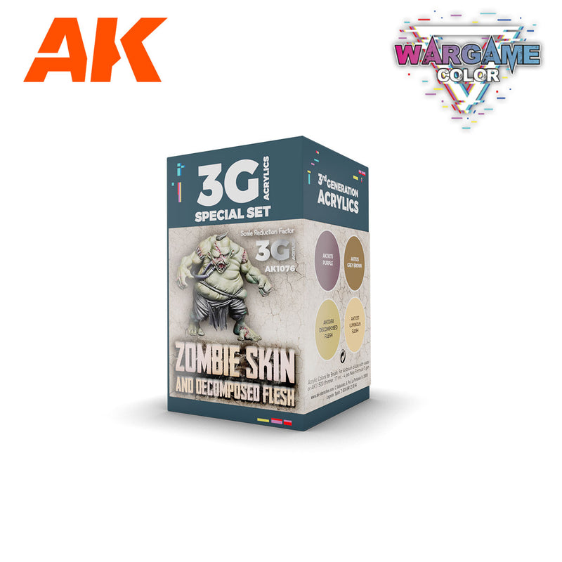 AK Wargame Color Zombie Skin And Decomposed Flesh