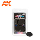 AK Wargame Plastic Bases Round 32mm