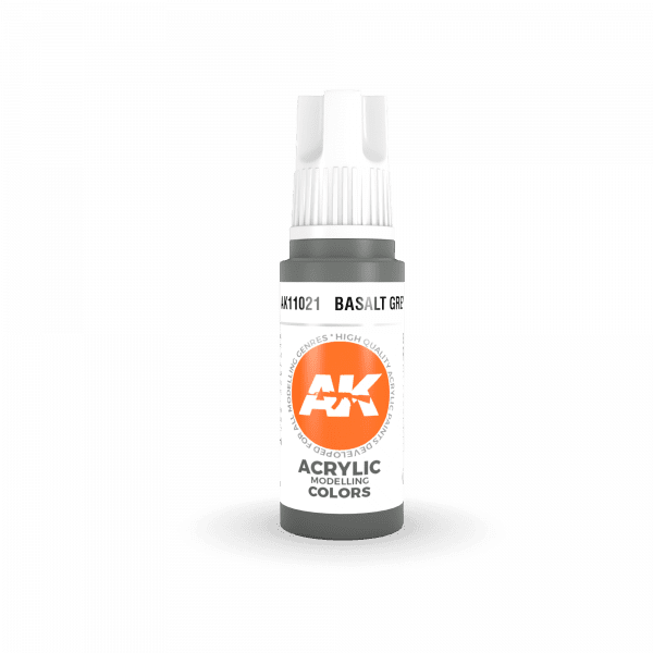 AK Interactive 3rd Gen Acrylic Basalt Grey 17ml