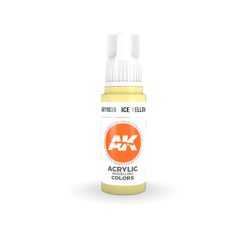AK Interactive 3rd Gen Acrylic Ice Yellow 17ml