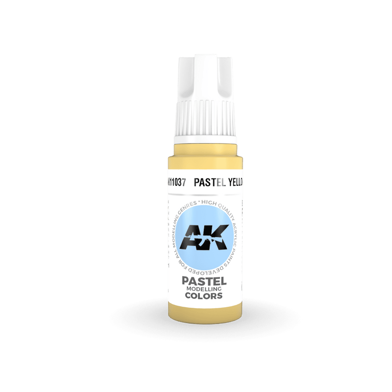 AK Interactive 3rd Gen Acrylic Pastel Yellow 17ml